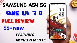 Samsung A54 One UI 7.0 Android 15 Update Full Review 55+ New Features & Improvements