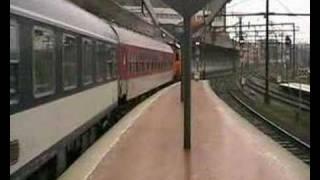 CityNightLine 482 at Copenhagen Central Station