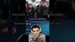 reaksi oura melihat tingkah acil menjadi coach RRQ #mobilelegends #m4mlbb #rrqhoshi #oura #fixislot