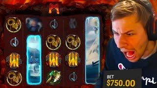 SCARY $750 SPINS ON STORMFORGED HACKSAW GAMING SLOT!