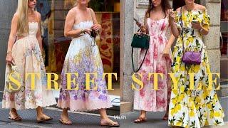 Street Style Inspiration from Milan: Old Money Elegance•Chic and Refined Summer Outfits