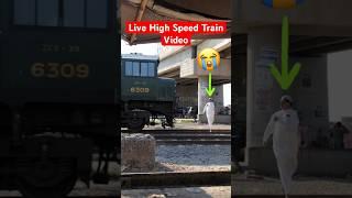 Live High Speed Train Video#livetrainaccident