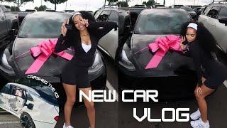 NEW CAR VLOG| Buying a Tesla Model Y | Car Accident Story & more