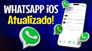 SAIU!WHATSAPP ESTILO iPHONE 2025 | RC WHATSAPP ATUALIZADO