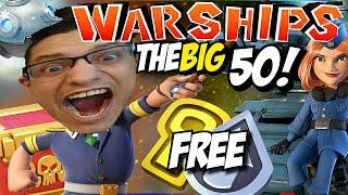 The Big Fifty! Sneak Peek + Tech Tree Guide [Boom Beach Warships season 50]