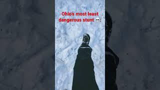 Ohio's most least dangerous stunt #shorts #ohio