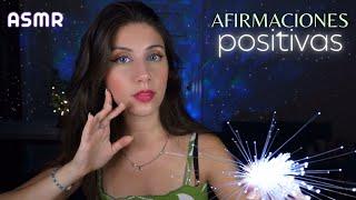 ASMR • Afirmaciones POSITIVAS y Visuales de LUCES para DORMIR