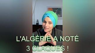 L'ALGÉRIE A NOTÉ 3 CLAQUES !