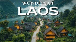 Wonders of Laos | The Most Amazing Places in Laos | 4K