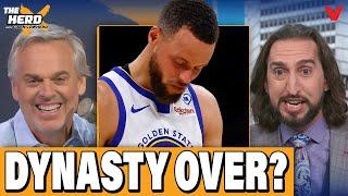 Nick Wright & Colin Cowherd debate whether Steph Curry & Warriors dynasty is OVER | THE HERD NBA