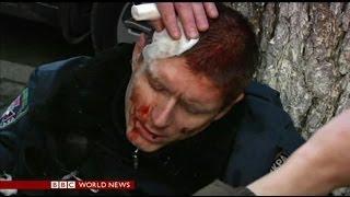 Ukraine crisis: "Apocalyptic" night-time clashes in Kiev - BBC News