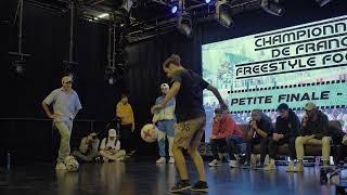 3ème place Championnat de France Football Freestyle 2023 | Mathieu vs Lylian