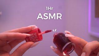 ASMR  1Hr of Whispered Skincare, Makeup, Hair Treatments For Sleep