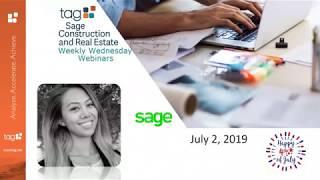 Demo: Sage 100 Contractor | Project Scheduling Module  | Features & Benefits