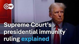 How the US Supreme Court ruling on former president’s immunity could affect Trump cases | DW News