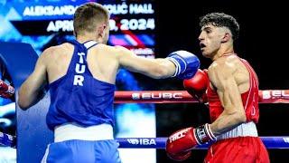 Mehmethan Çinar (TUR) vs. Alen Rustemovski (MKD) European Boxing Championships 2024 (57kg)