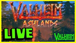 Exploring Ashlands Live Public Test In Valheim