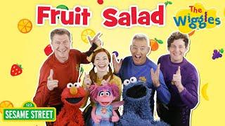 Fruit Salad Yummy Yummy!  Sing-along with @SesameStreet and The Wiggles  Kids Songs