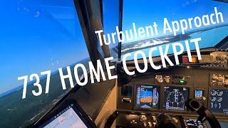 Go Around + Turbulent Approach Providenciales Airport | Home Cockpit | MSFS 2020 | Boeing 737 | 4K