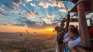 Hot Air Balloon Ride with Royal Balloon in Cappadocia Turkey!