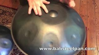 D Baru 2016 Bali steel pan handpan tuned by Ketut Suda