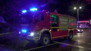 [Neues PTLF] Einsatzfahrten Feuerwehr Siegburg zu Zugbrand