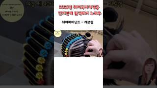 헤어퍼머넌트 기본형  2025년 헤어국가자격증 단 기간에 합격하기 노하우    #헤어국가자격증 #헤어미용 #헤어퍼머넌트 #기본형퍼머넌트 #레이어드컷  #레이어커트