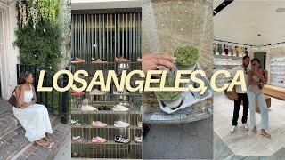 TRAVEL VLOG: a few days in los angeles, lots of meetings, exploring, restaurants, & shopping!!