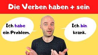 Verben haben + sein | Learn German | Deutsch lernen