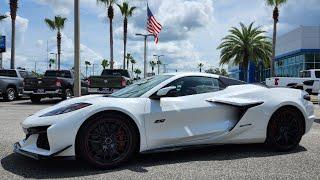 2023 Corvette Z06, 3LZ, Z07, 70th Anniversary, Convertible "English Version" #c8corvette