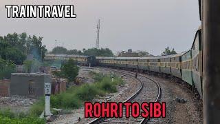 Train travel Rohri to Quetta On 40UP Jaffar express #pakistanrailways #sindh #balochistan