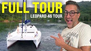 WELCOME TO OUR HOME | Custom Leopard 46 Full Tour