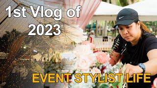 Omer / Henessy Wedding (Event Stylist Vlog)