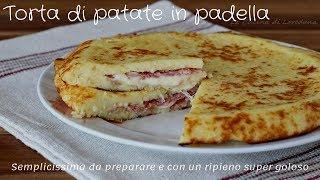 Torta di patate in padella - Semplicissima da preparare e buonissima