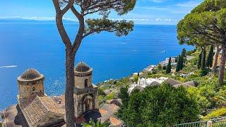 Ravello, Italy 4K - The Hidden Treasure of the Amalfi Coast - Travel Vlog, 4K Video Ultra HD 60fps