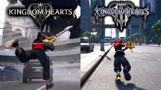 Kingdom Hearts 4 Trailer VS Kingdom Hearts 3 - Animations Comparison