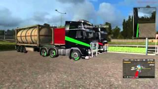 Euro Truck Simulator 2 Multiplayer 05.04.2016 Вечер на дорогах европы