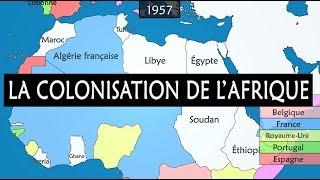 La colonisation de l'Afrique - Résumé sur cartes