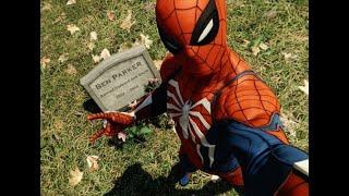 HOW to find Uncle Bens Grave (With Great Power Trophy) Marvels Spider-man 2018 PS4/PC REMASTERED