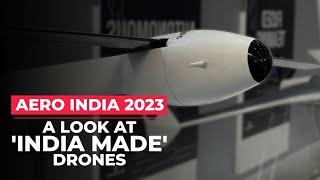 Aero India 2023: When India depends on Israeli drones, a look at top of the line 'India made' ones