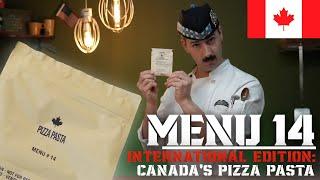 U.S. Soldier tries a Canadian Individual Meal Pack (IMP) for the first time ever - Pizza Pasta