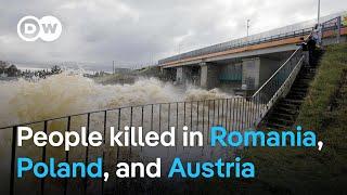 Record-breaking storm continues to batter central and eastern Europe | DW News