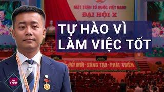 Quang Linh Vlogs chia sẻ bên lề Đại hội Đại biểu Mặt trận tổ quốc Việt Nam: “Vinh dự và tự hào”