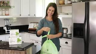 SUPERBIO 13Gal Compostable Food Scrap Bags