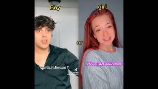 hey mr policeman trend boy vs girl