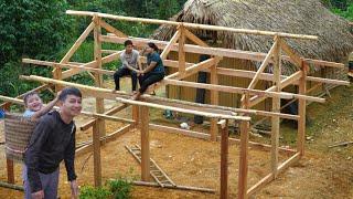 Building a new house - Selling chickens to send money to Husband to cure his illness