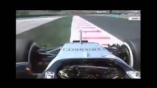 F1 2015 Hungarian GP Sergio Perez HUGE CRASH Friday ONBOARD