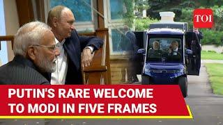 How Putin Treated Modi & Kim Differently | Contrasting Bonhomie In Five Frames From Moscow