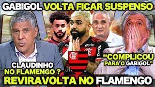 URGENTE! GABIGOL VOLTA A FICAR SUSPENSO ! ATUALIZAÇÃO sobre CLAUDINHO no FLAMENGO