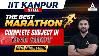 STEEL SUBJECT COMPLETE DETAILED MARATHON IN CIVIL ENGINEERING | GATE 2023 | BY REHAN SIR